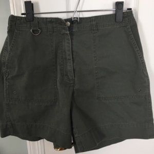 Shorts - size 4 - olive green